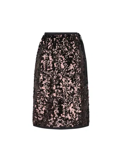 Prada Skirts In Brown