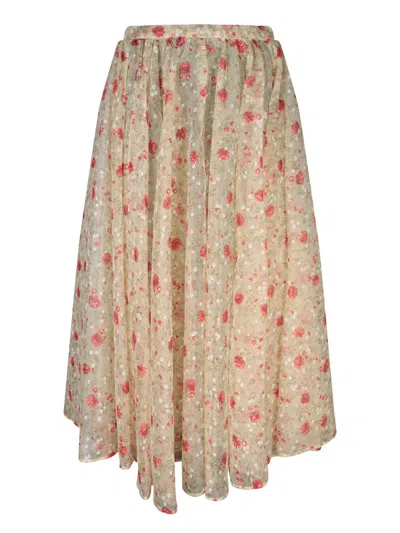 Prada Skirts In Red