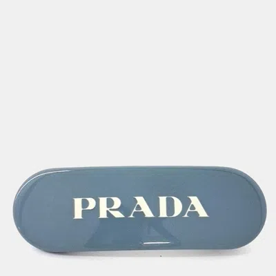 Pre-owned Prada Sky Blue Hairpin