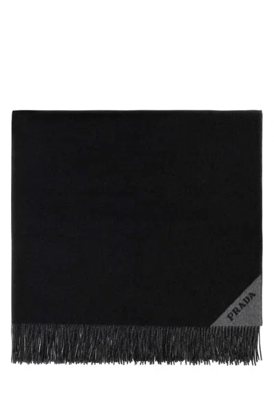 Prada Slate Cashmere Blanket