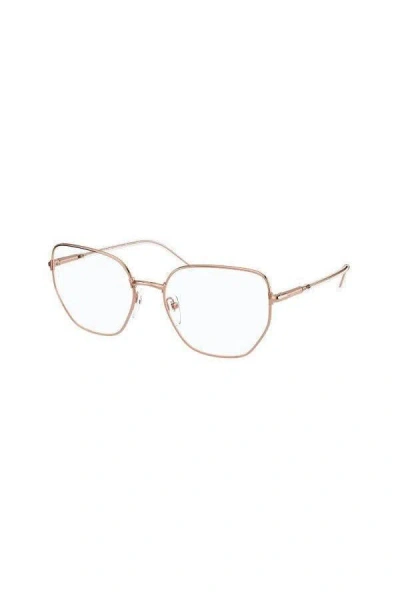 Prada Sleek Cat-eye Eyeglasses 55mm In Gold