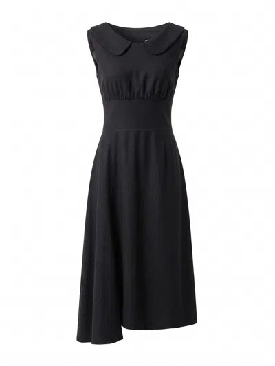 Prada Sleeveless Midi Dress In Gray