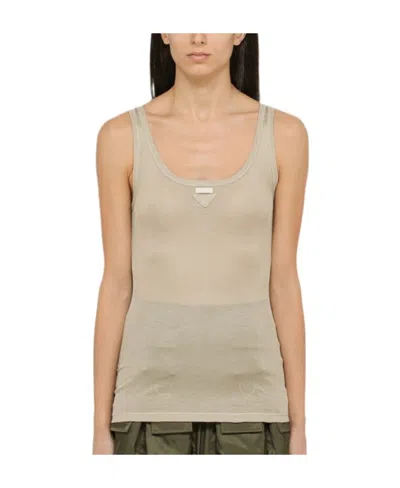 Prada Sleeveless Round Neck Vest