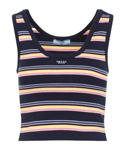 PRADA COTTON TANK TOP