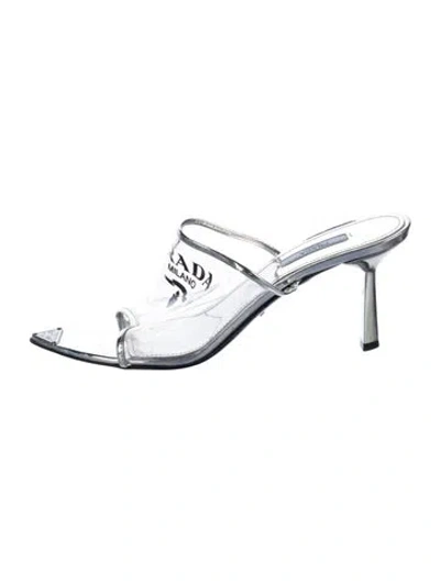 Pre-owned Prada Slides