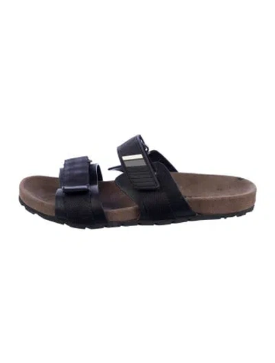 Pre-owned Prada Slides In Blue