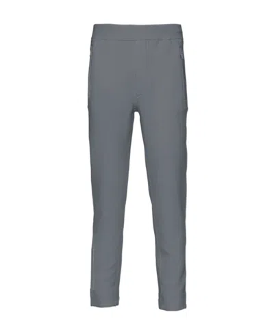 Prada Recycled Double Jersey Pants In Iron Gray