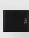 Prada Slim Design Leather Bi-fold Wallet