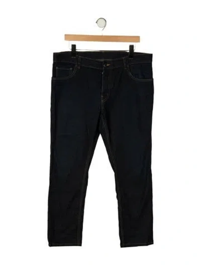 Pre-owned Prada Slim Fit Jeans In Black
