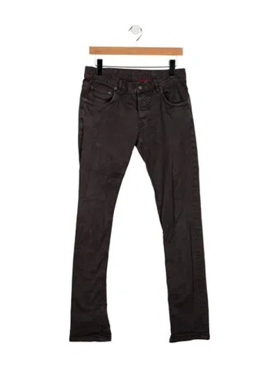 Pre-owned Prada Slim Fit Jeans In Brown