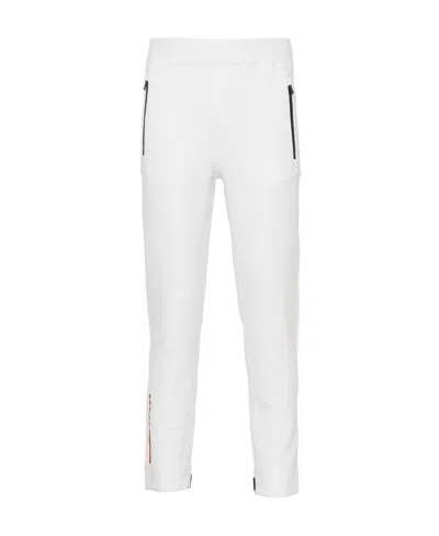 Prada Recycled Double Jersey Pants In White
