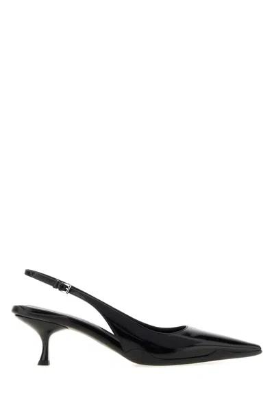 Prada Slingback Heel In Black