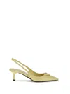 Prada Slingback Pumps In Yellow