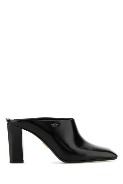 Prada Slippers In Black