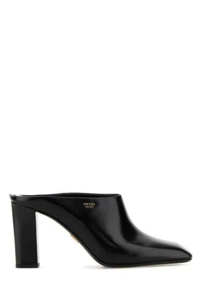 Prada Slippers In Black