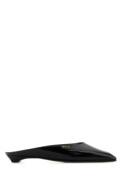 Prada Slippers In Black