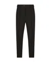 Prada Slit-detailed Tailored Trousers In Black