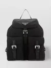 Prada Small Backpack With Adjustable Shoulder Straps In Black