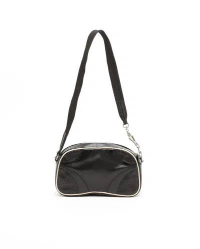 Prada Small Bowling Bag In Black