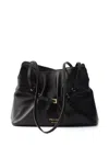 Prada Kleine Dada Tote Bag Aus Leder In Black