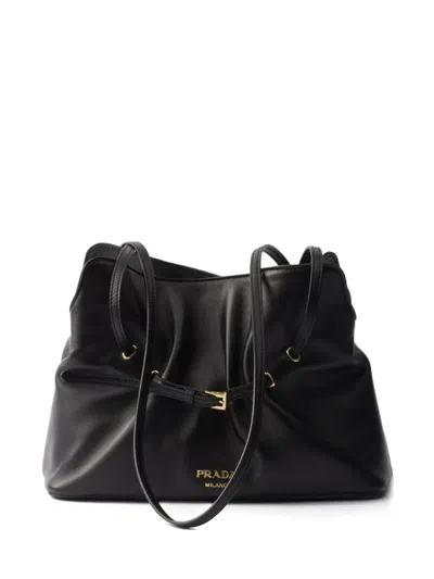 Prada Kleine Dada Tote Bag Aus Leder In Black