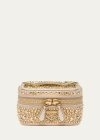 Prada Small Degrade Crystal Vanity Case In F0522 Platino
