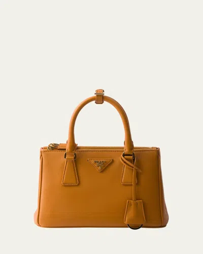 PRADA SMALL GALLERIA LEATHER TOP-HANDLE BAG
