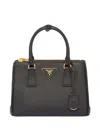 Prada Womens Black Galleria Small Saffiano-leather Tote Bag In Black