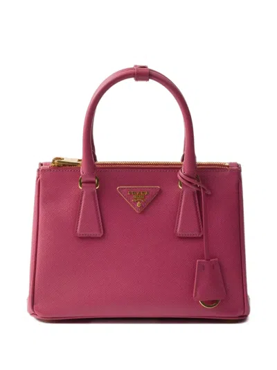 Prada Small Galleria Saffiano Leather Tote Bag