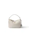 Prada Small Leather Bag In White