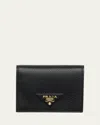 Prada Small Leather Bifold Wallet