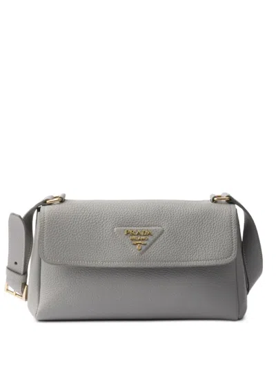 PRADA SMALL LEATHER SHOULDER BAG