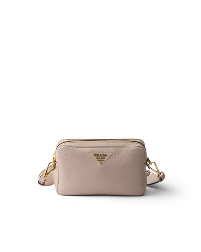 Prada Kleine Schultertasche Aus Leder