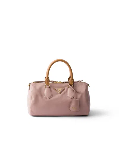 Prada Kleine Henkeltasche Aus Leder In Pink