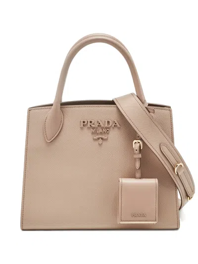 Pre-owned Prada Small Leather Tote Bag
