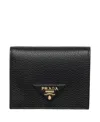 Prada Small Leather Bifold Wallet