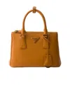 Prada Small Galleria Leather Top-handle Bag In Brown