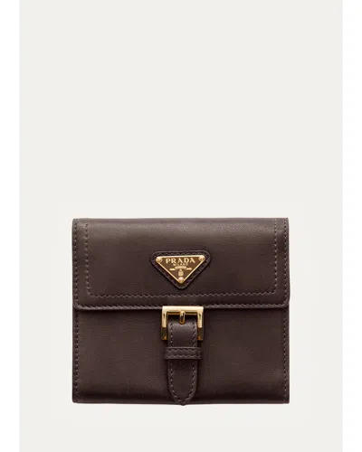 PRADA SMALL NAPPA LEATHER WALLET