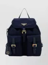 Prada Small Nylon Backpack Featuring Adjustable Straps