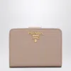 Prada Small Powder-pink Saffiano Wallet