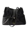 Prada Small  Dada Nappa Leather Bag In Black