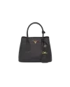 Prada Black Shoulder Bag/cross-body Bag/handbag In Black