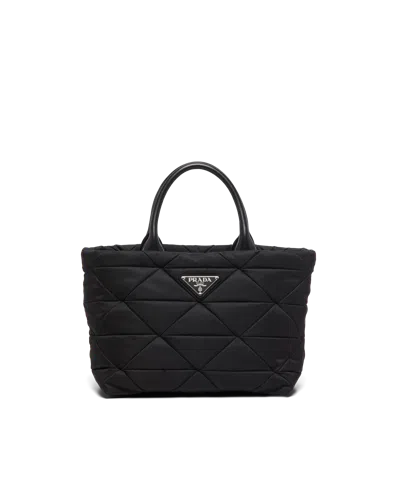 PRADA SMALL RE-NYLON PADDED TOTE BAG