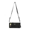 Prada Small Re-nylon Shoulder Bag In Black