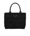 Prada Small Re-nylon Shoulder Bag In Black