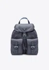 Prada Small Re-edition 1978 Backpack In Blue