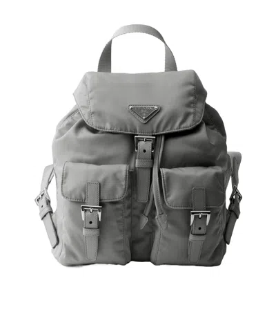 Prada Small Re-nylon Backpack In Pattern