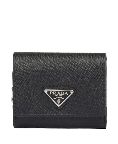 PRADA SMALL SAFFIANO LEATHER WALLET