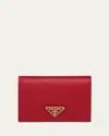 Prada Small Saffiano Leather Wallet
