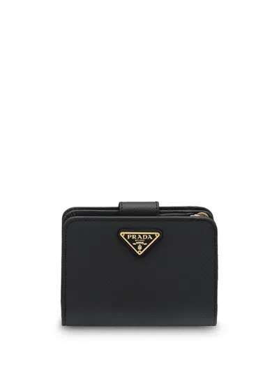 PRADA SMALL SAFFIANO LEATHER WALLET